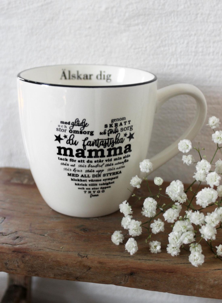 Mugg Mamma från Majas lyktor säljs till förmån för Barncancerfonden